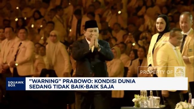 Video: "Warning! Prabowo Kondisi Dunia Sedang Tidak Baik-Baik Saja