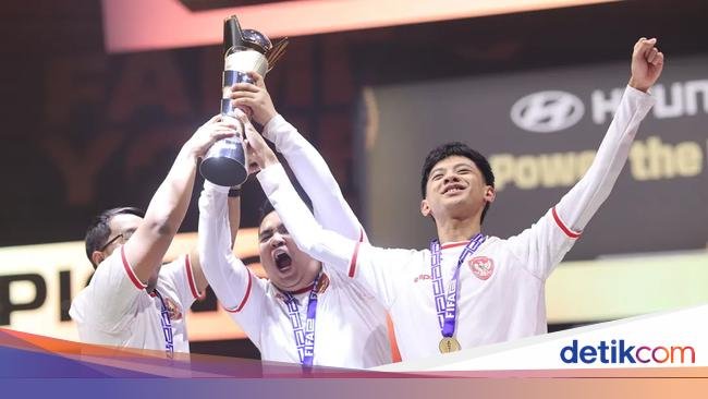 Detik-detik Timnas Indonesia Juara Dunia FIFAe World Cup 2024