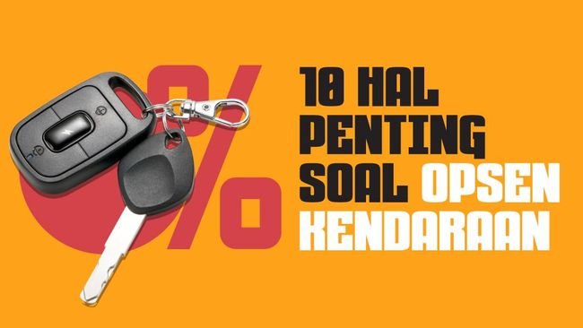 INFOGRAFIS: 10 Hal Penting Soal Opsen Kendaraan Berlaku 5 Januari 2025