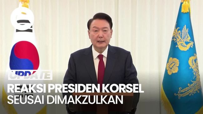 Video: Yoon Suk Yeol Tegaskan Tak Akan Menyerah Seusai Dimakzulkan