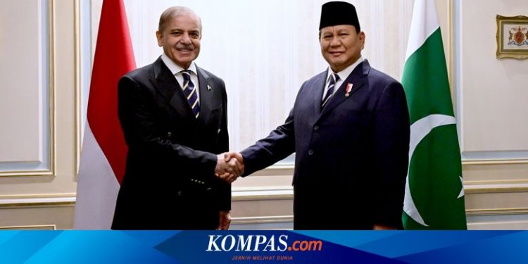 Prabowo Bertemu PM Pakistan di Mesir, Bahas Ekonomi dan Perdagangan