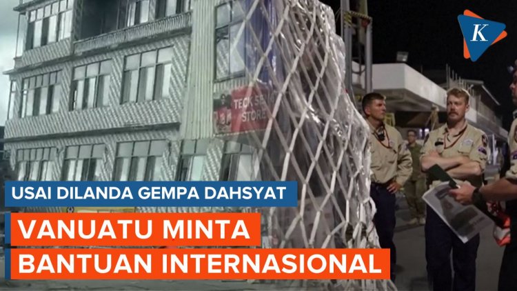 Vanuatu Minta Bantuan Internasional Usai Dilanda Gempa Dahsyat M 7,3