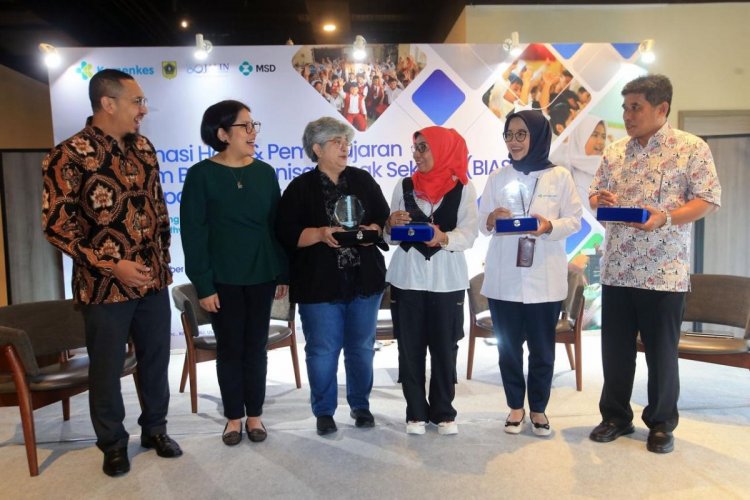 MSD hibah 100.000 dolar AS dukung program imunisasi berbasis sekolah