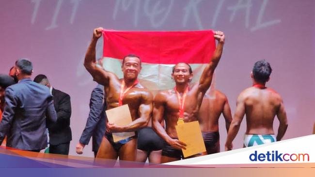 Rizki dan Ridho Terharu Kembali Juara Binaraga Internasional