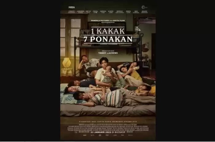 Sinopsis Film 'Kakak 7 Ponakan' Perjuangan Seorang Kakak dalam Menghadapi Hidup