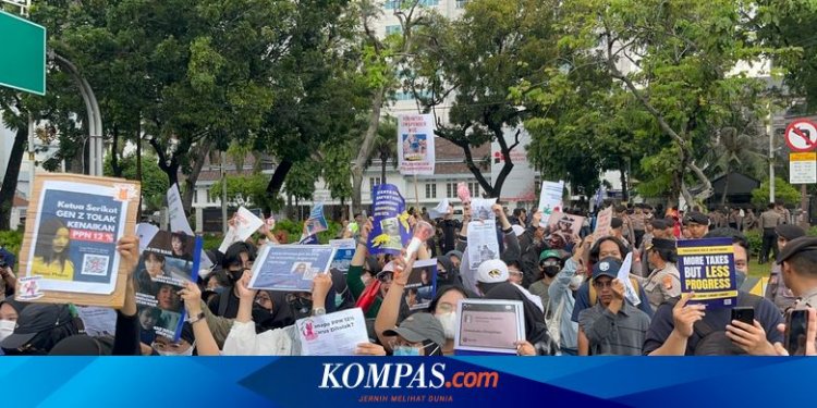 BEM SI Gelar Demo Tolak PPN 12 Persen di Depan Istana Negara Hari Ini