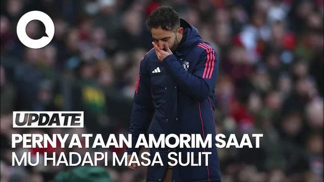 Video: Komentar Amorim Setelah MU Kalah Lagi dan Turun ke Peringkat 14