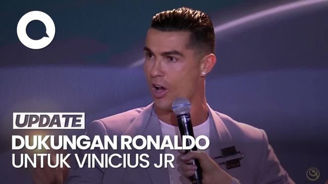 Video Ronaldo: Vinicius Harusnya Memenangkan Ballon d'Or