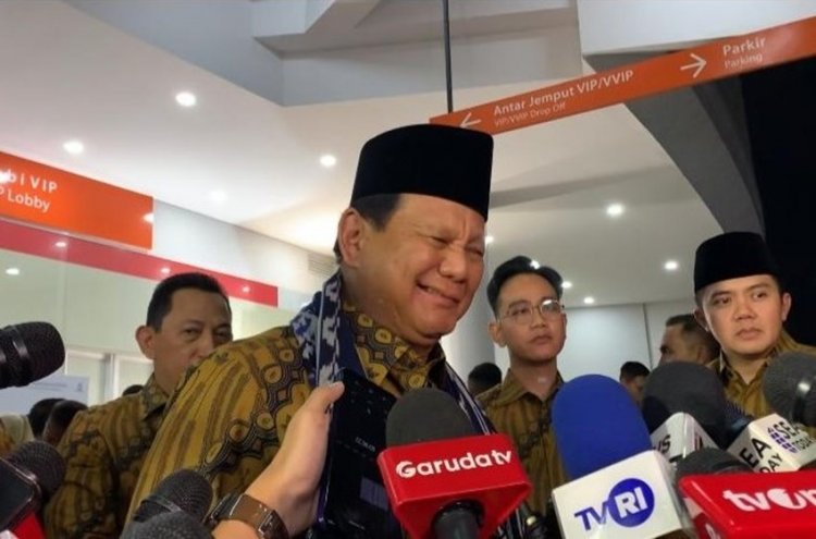 Ketika Prabowo Kedipkan Mata saat Ditanya soal PPN 12%