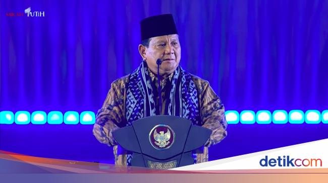 Penegasan Presiden Prabowo Tak Akan Maafkan Koruptor