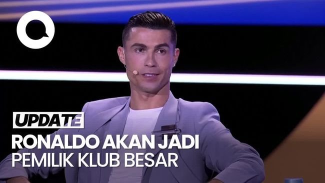 Video: Ronaldo Tak Akan Jadi Pelatih, Tapi Pemilik Klub Besar!