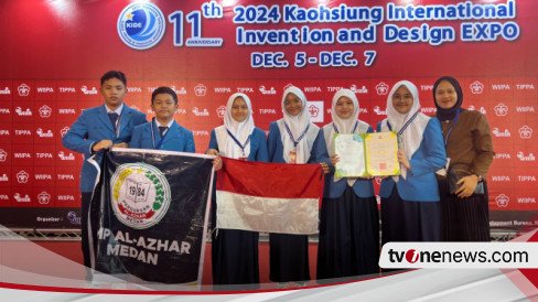 Ciptakan Inovasi, SMP Al-Azhar Medan Sabet Medali Perunggu di Ajang Internasional