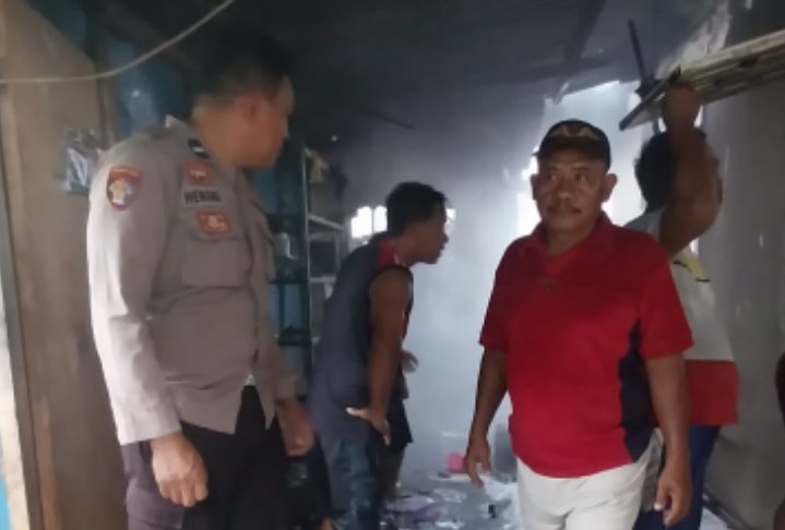 2 Peristiwa Kebakaran Beruntun Terjadi dalam Sehari di Bitung