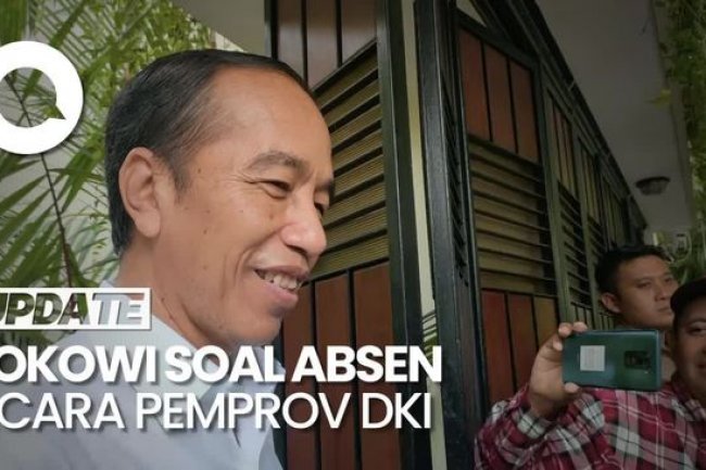 Video Permintaan Maaf dan Penegasan Jokowi soal Absen Acara Eks Gubernur
