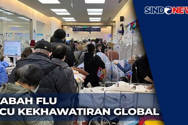 Wabah Flu Parah, RS di Tiongkok Penuh