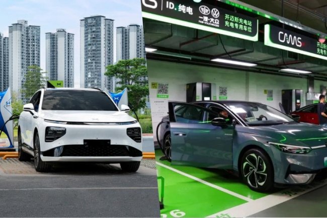 Xpeng dan Volkswagen Kolaborasi Bikin Pengisian Daya Baterai EV Cepat