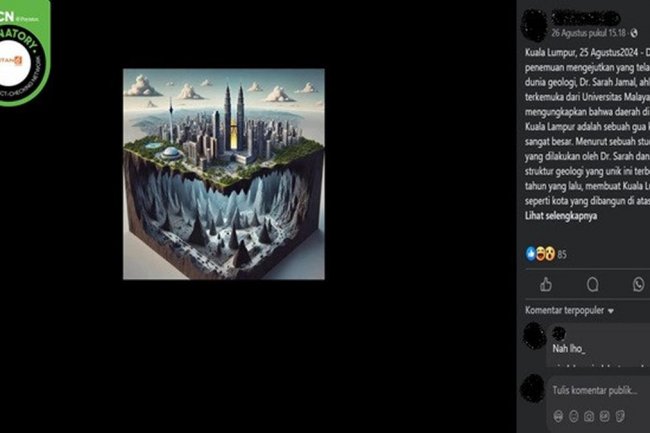 Kumpulan Hoaks Seputar Peristiwa di Kuala Lumpur, dari Unjuk Rasa hingga Penemuan Gua Raksasa