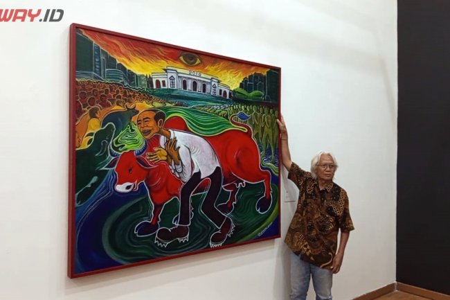 Kontroversi Yos Suprapto, Aktivis Peristiwa Malari Hingga Pameran Lukisan Wajah Jokowi