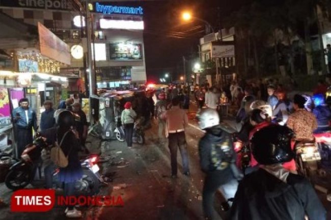 Kecelakaan Maut Beruntun di Kota Batu Tewaskan 4 Orang dan 11 Luka-luka