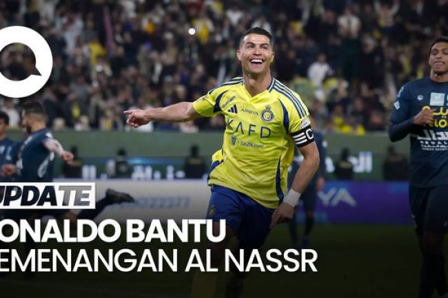 Video Gol Perdana Ronaldo di 2025 Saat Al Nassr Lumat Al Okhdood 3-1