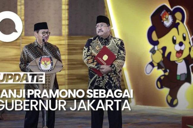 Video Janji-Janji Pramono Usai Ditetapkan Sebagai Gubernur Jakarta Terpilih