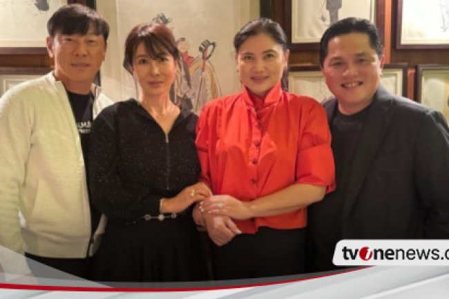 Jauh Sebelum Shin Tae-yong Dipecat, Istri dari Pelatih Toleran STY Ini pernah Jumpa Erick Thohir: Dia Orang yang ....