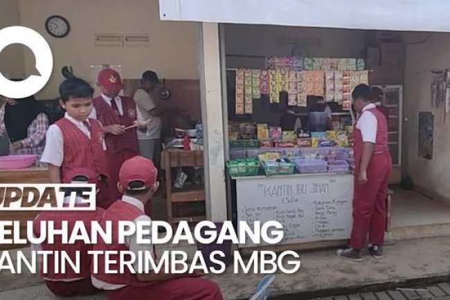 Video Pengakuan Pedagang Kantin soal Dagangan Sepi Setelah Ada MBG