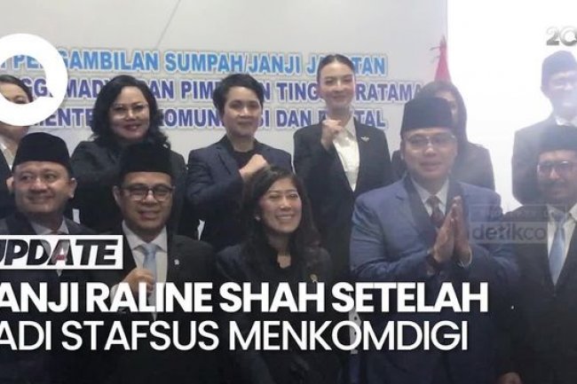 Video Raline Shah Setelah Jadi Stafsus Menkomdigi: Janji Nggak Magabut