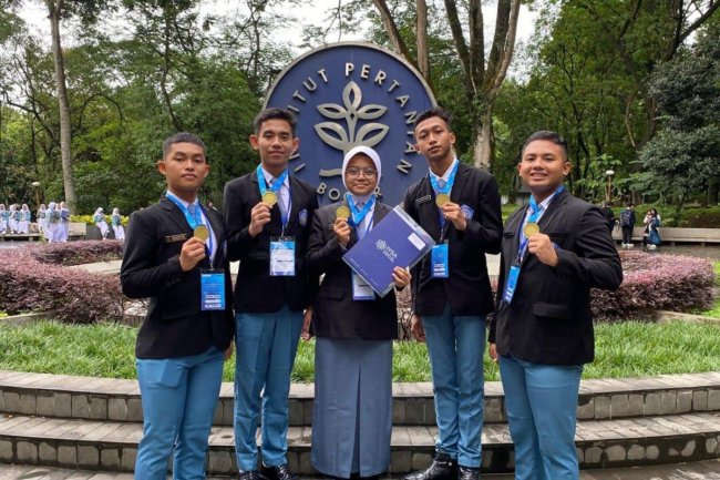 Siswa SMAN 2 Taruna Bhayangkara raih emas kejuaraan internasional