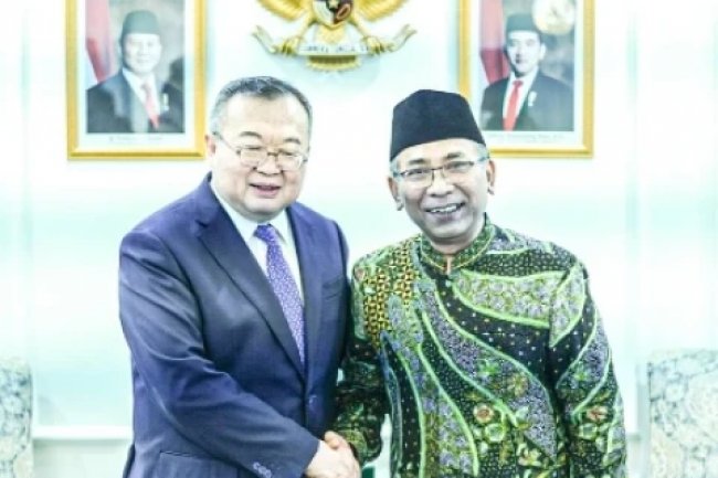 PBNU Terima Kunjungan Menteri Hubungan Internasional China, Bahas Penjajakan Kerja Sama di Berbagai Sektor