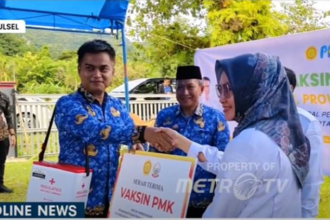 Kementan Distribusikan Vaksinasi PMK di Sulsel