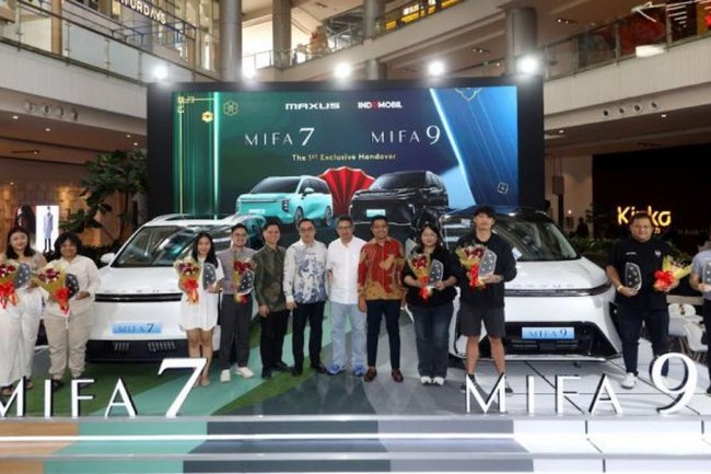 Maxus Mulai Serahkan Mifa 7 dan Mifa 9 ke Konsumen Indonesia