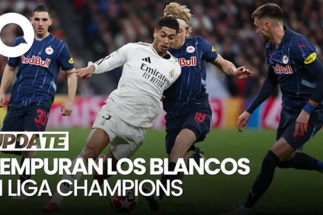 Video: Real Madrid Menang Telak 5-1 Vs RB Salzburg