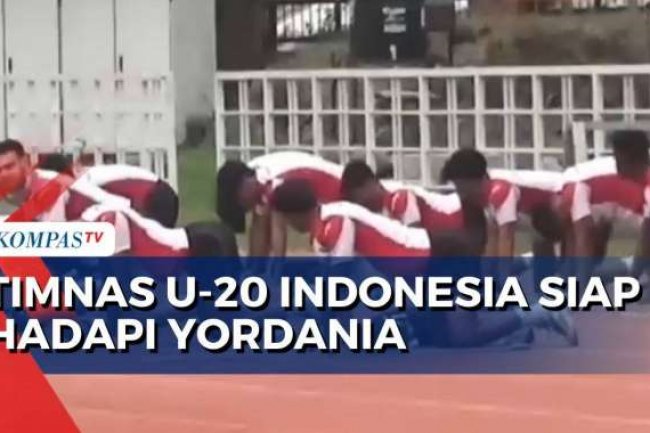 Timnas U-20 Indonesia Siap Hadapi Yordania di Mini Turnamen U-20 Challenge Series