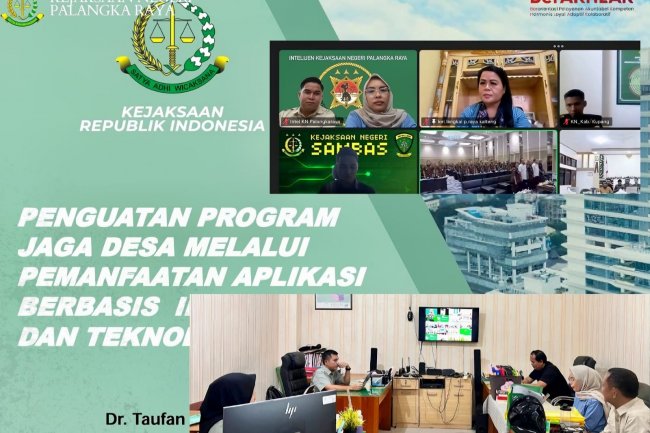 Kejari Palangka Raya Tingkatkan Pengawasan Desa Lewat Pemanfaatan Teknologi Informasi