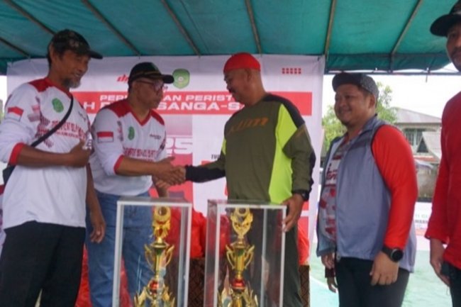 Turnamen Bola Voli Meriahkan Peringatan Peristiwa Merah Putih Sangasanga