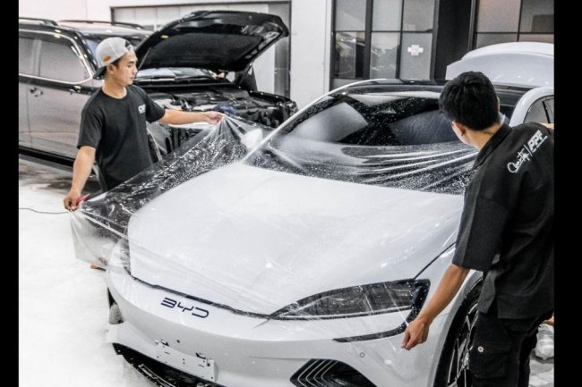 Pasang PPF di Sini Lalui Proses Detailing dan Coating, Bodi Mobil Dijamin Kinclong