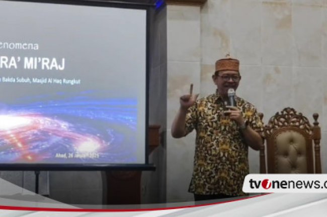 Peristiwa Perjalanan Isra Miraj Nabi Muhammad SAW Dijelaskan Secara Sains dan Teknologi, Jamaah Kajian Antusias