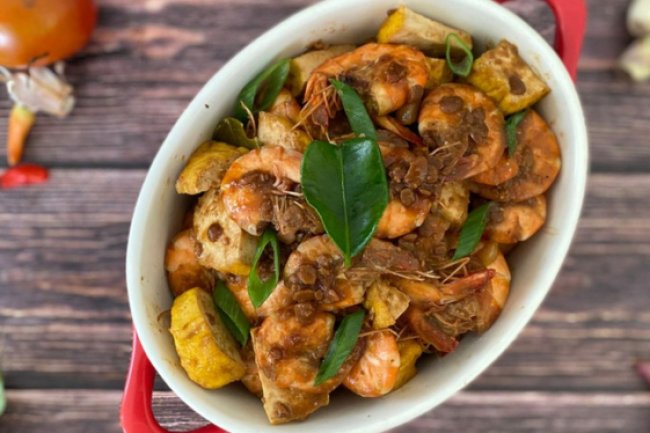 Tahu Udang Lada Hitam:Makanan Sehat dengan Nutrisi Tinggi,Nikmatnya Dapat Dietnya Tetap Lancar