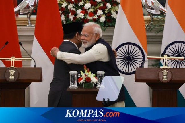Akrabnya Prabowo dan PM India, Berpelukan hingga Sapaan "Brother"