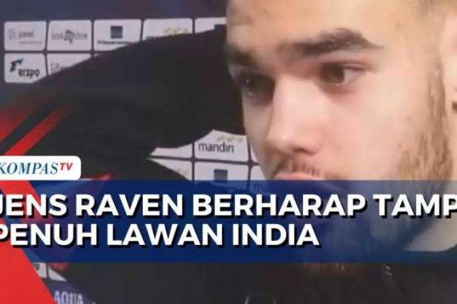 Timnas U-20 Indonesia Belum Menang, Jens Raven Berharap Tampil Penuh Lawan India