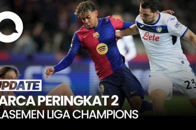 Video: Ditahan Imbang Atalanta, Barca Gagal Puncaki Klasemen Liga Champions