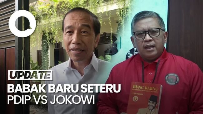 Video: Jokowi-PDIP Memanas Lagi Setelah Hasto Sindir Ambisi 3 Periode