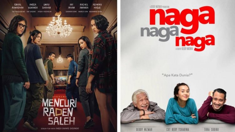 Sinopsis Film Mencuri Raden Saleh & Naga Naga Naga: Kisah Menarik dari Seni hingga Keluarga