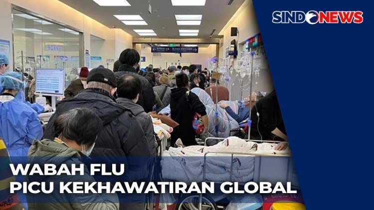 Wabah Flu Parah, RS di Tiongkok Penuh