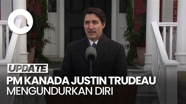 Video: Justin Trudeau Mundur dari Jabatan Perdana Menteri Kanada