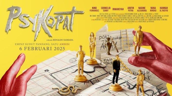 TAYANG Februari 2025! Ini Sinopsis Film Psykopat, Dibintangi Arifin Putra hingga Nino Fernandez