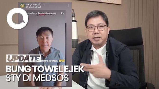 Video Jeje-Netizen Geram Lihat Bung Towel Ejek Shin Tae-yong