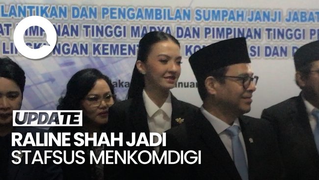 Video: Menanti Sepak Terjang Raline Shah Sebagai Stafsus Menkomdigi