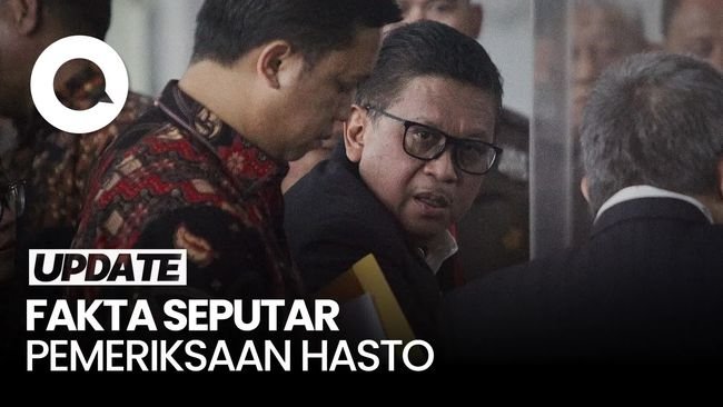 Video: Serba-serbi Pemeriksaan Hasto Sebagai Tersangka oleh KPK